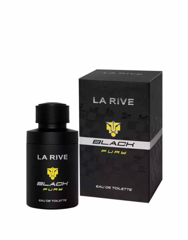 Black Fury Eau De Toilette La Rive For Men 75ml